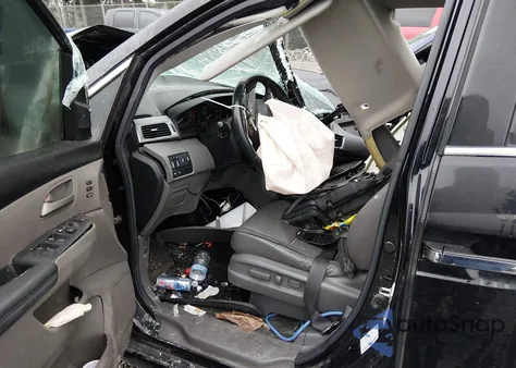 2013 Honda Odyssey Touring/Touring Elite из США, поврежденный, VIN 5FNRL5H98DB073655